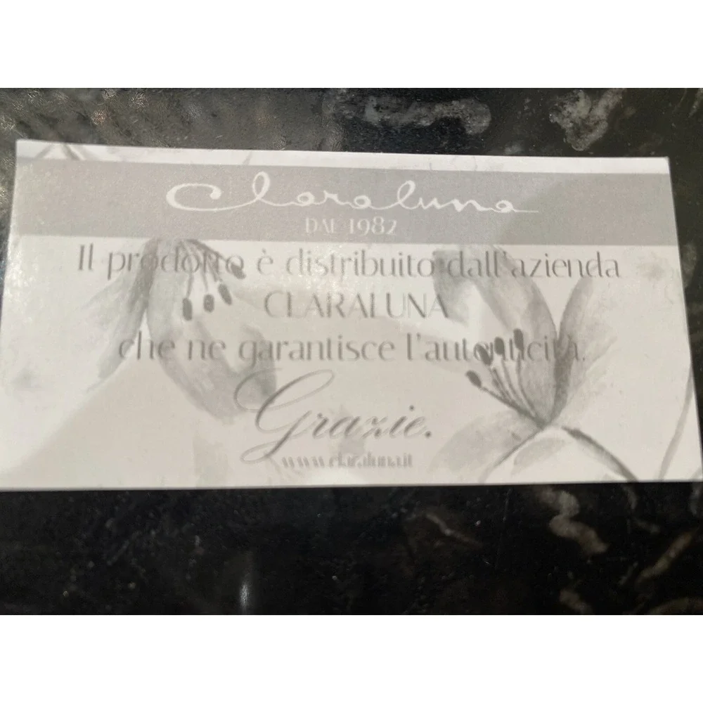 Vintage Italian Glass Photo Frame Claraluna 8